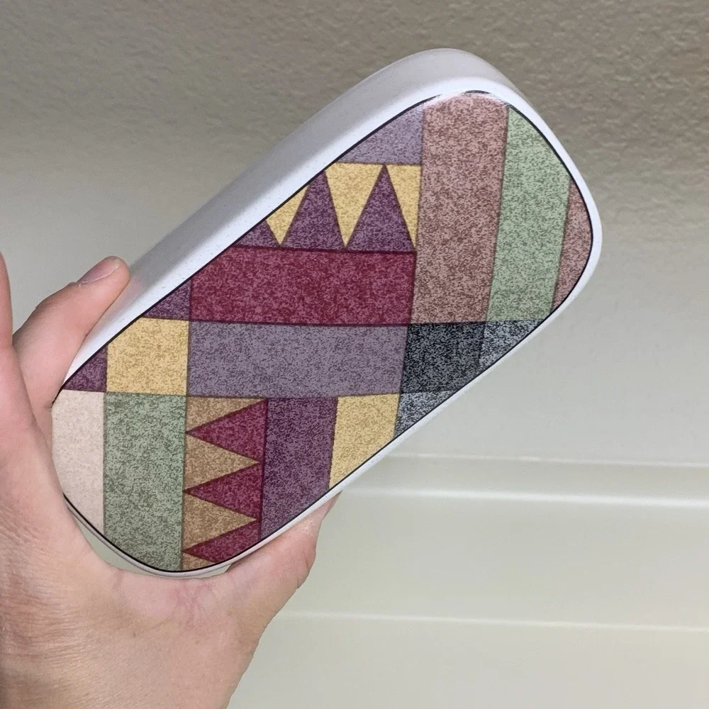 Studio Nova Palm Desert Gravy Boat & Butter Dish Set Geometric Southwestern EUC